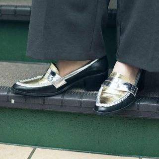 アメリヴィンテージ(Ameri VINTAGE)のアメリヴィンテージ  POINTED COIN LOAFER(ローファー/革靴)