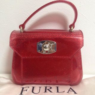 Furla - フルラ キャンディ2way クリアレッドの通販 by ブランド