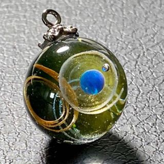 IORI resin 宇宙玉レジン〜惑星(ネックレス)