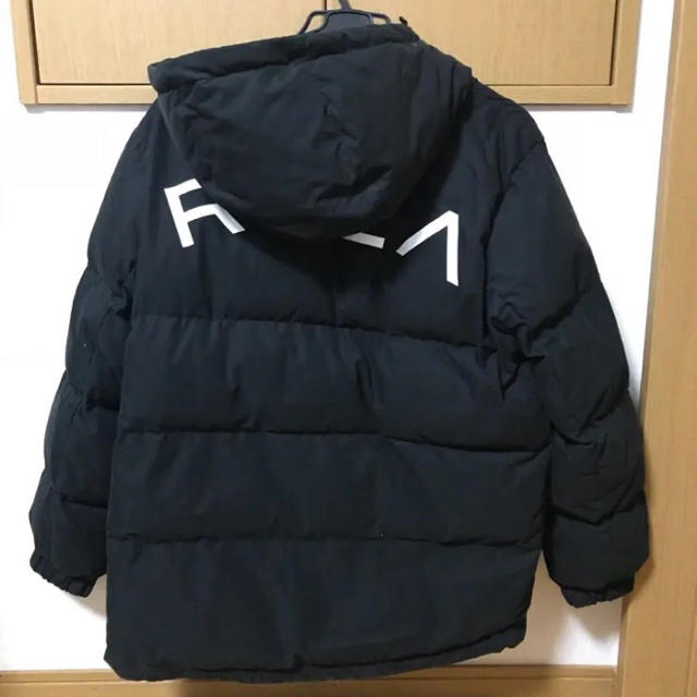 【値下げ】RVCA ダウンジャケット 黒 Sサイズrvca