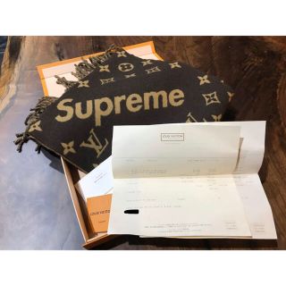 シュプリーム(Supreme)のsupreme louis vuitton monogram scarf(マフラー)