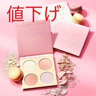 カラーポップ(colourpop)の【新品】colourpop パウダーハイライダー4色限定盤(フェイスカラー)