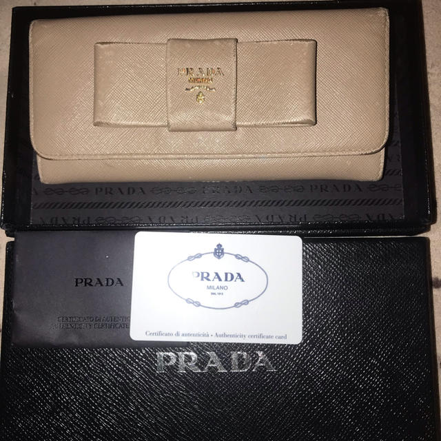 カルティエ 時計 偽物アマゾン 、 PRADA - PRADAプラダ リボン 長財布の通販 by あまさん's shop