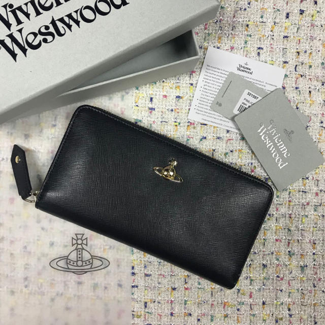 カーベックス 、 Vivienne Westwood - ◆クリスマスセール　Vivienne Westwood 長財布 無地　ブラックの通販 by 橘's shop