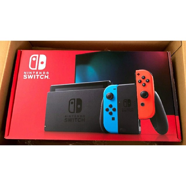 新品　新型　オマケ付き　ニンテンドースイッチ　ネオン家庭用ゲーム機本体