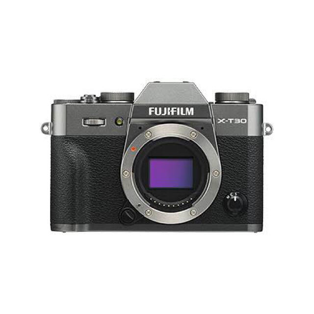 富士フイルム(フジフイルム)の富士フイルム FUJIFILM X-T30 チャコールシルバー 新品 スマホ/家電/カメラのカメラ(ミラーレス一眼)の商品写真