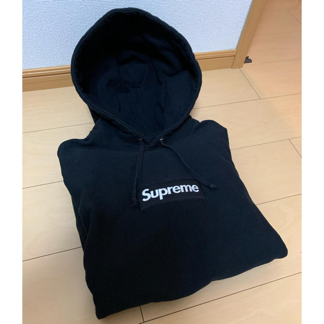 supreme Box Logo Hooded Sweatshirt 美品