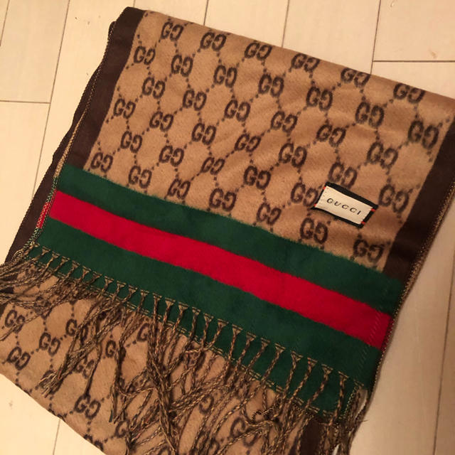 Gucci - GUCCI グッチ　マフラーの通販 by Hoshino