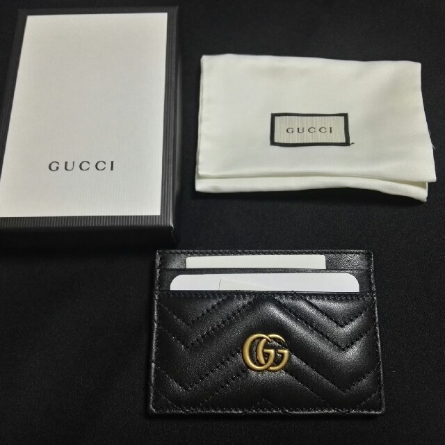 セイコー アウトレット / Gucci - 【GUCCI/グッチ】カードケース/黒の通販 by tesco's shop