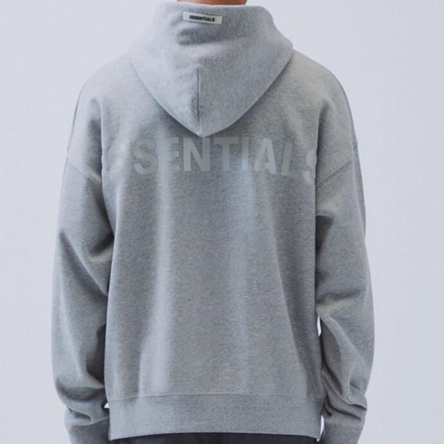 essentials pullover hoodie GRAY Lサイズ