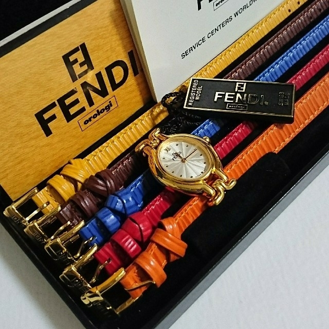 時計 激安 ロレックスヴィンテージ 、 FENDI - 【美品】腕時計 フェンディ 640L ベルト 替え 5本の通販 by 結's shop