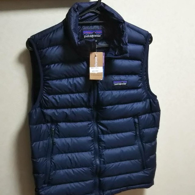 ★新品タグ付き★patagoniaメンズ ダウンベストDOWN VEST ／XS