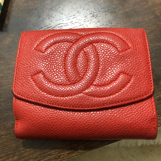 CHANEL(シャネル)のCHANEL キャビアスキン 財布 レディースのファッション小物(財布)の商品写真