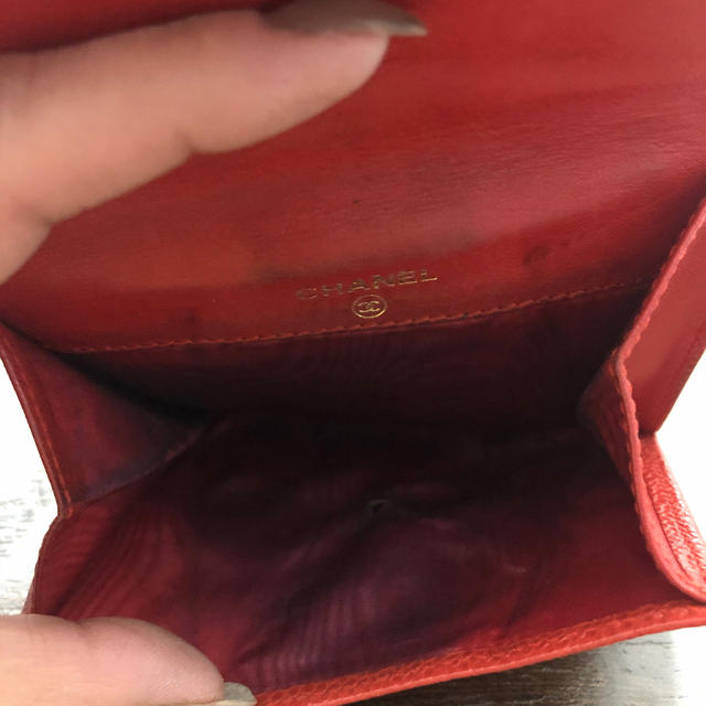 CHANEL(シャネル)のCHANEL キャビアスキン 財布 レディースのファッション小物(財布)の商品写真