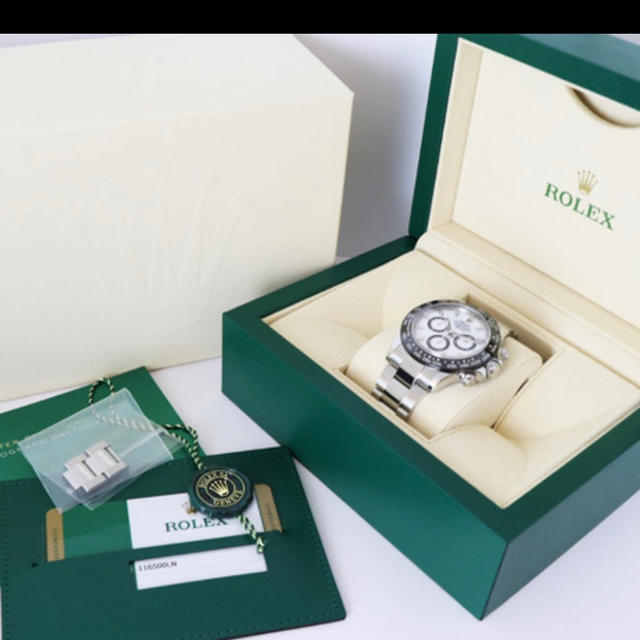 シャネルの新作バック 、 ROLEX - ロレックス、新品未使用デイトナ白116500LN「1」の通販 by ジュエリーヤマウチ