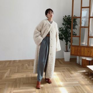 CLANE 即完売 CURL LICO FUR COAT (ロングコート)