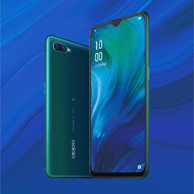 Rakuten(ラクテン)の美品　oppo Reno a 128gb 楽天　黒 スマホ/家電/カメラのスマートフォン/携帯電話(スマートフォン本体)の商品写真