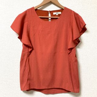 オゾック(OZOC)のOZOC オゾック ラッフルスリーブ T ブラウス(Tシャツ(半袖/袖なし))