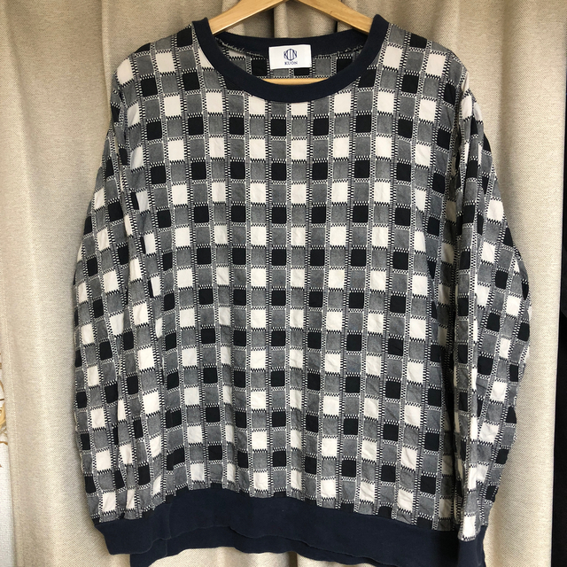 COMOLI - kuon 18aw 吉野格子プルオーバー 刺し子 ハズム の通販 by は