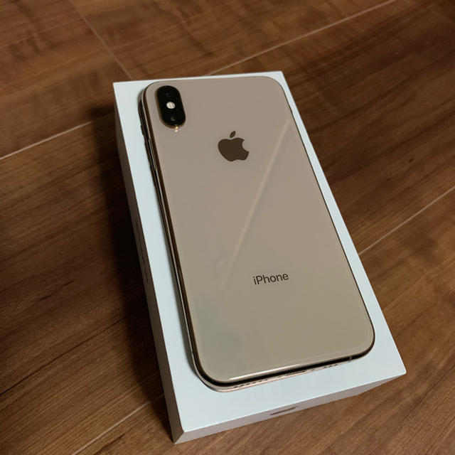 iPhone Xs Gold 64 GB SIMフリー