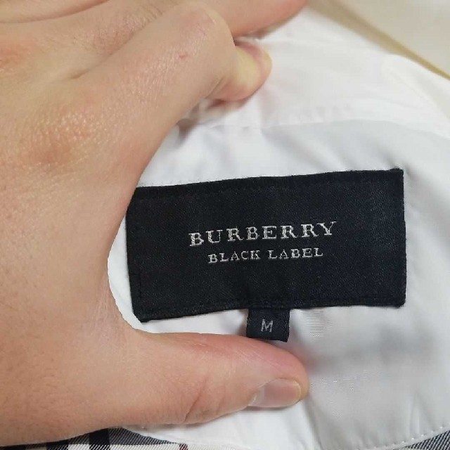 BURBERRY BLACK LABEL(バーバリーブラックレーベル)のレア物　BURBERRY　BLACKLABEL　ダウンコート メンズのジャケット/アウター(ダウンジャケット)の商品写真