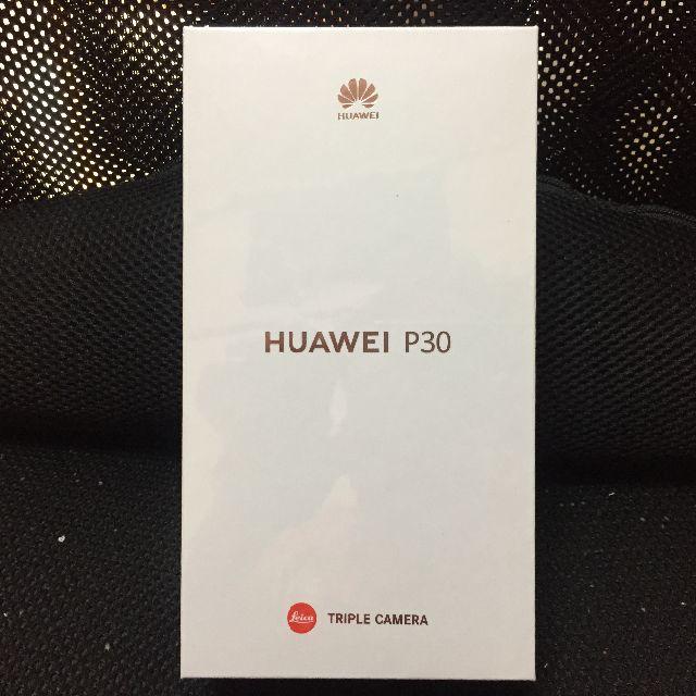 Huawei 【国内版SIMフリー】 HUAWEI P30 ELE-L29 クリ対応顔認証