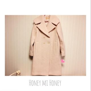 ハニーミーハニー(Honey mi Honey)のbig collar coat(ロングコート)