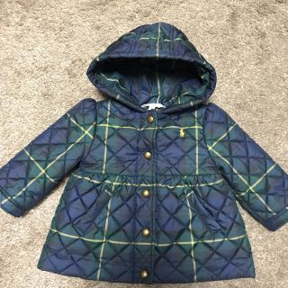 ラルフローレン(Ralph Lauren)のラルフローレン Aラインコート 9m キルティング ダウン 80cm(ジャケット/コート)