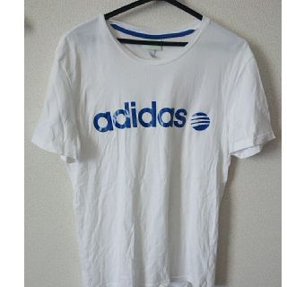 アディダス(adidas)のアディダス アディダスネオ 白 Tシャツ 半袖(Tシャツ/カットソー(半袖/袖なし))