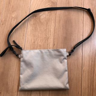 ムジルシリョウヒン(MUJI (無印良品))の無印良品　サコッシュ　ベージュ(ボディバッグ/ウエストポーチ)