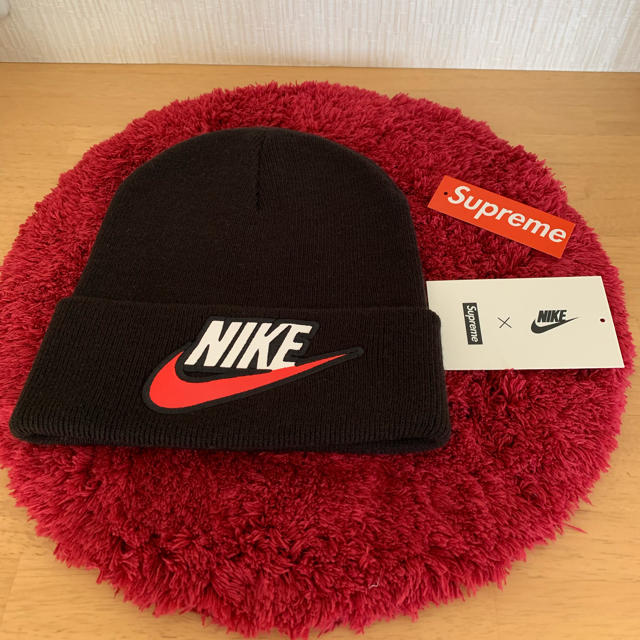 supreme × nike beanie ニット帽 ビーニー boxlogo