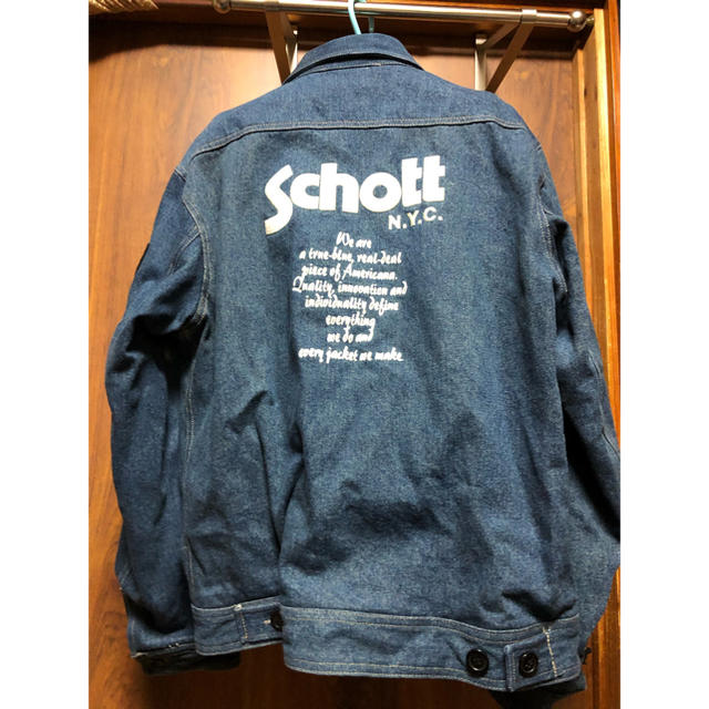 schott(ショット)のSchott ジャケット メンズのジャケット/アウター(Gジャン/デニムジャケット)の商品写真