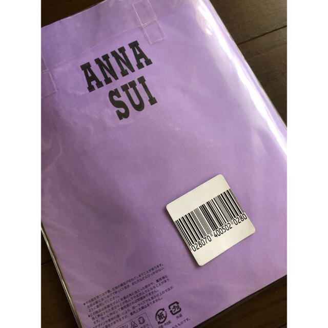 新品未使用ANNA SUI ストッキング　S-L ブラックブラックサイズ