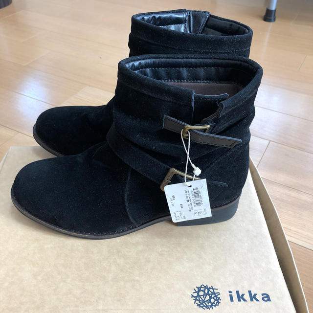 ikka(イッカ)の新品 未使用 タグ付き ikka ブーツ Mサイズ レディースの靴/シューズ(ブーツ)の商品写真
