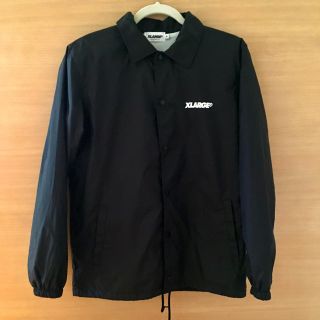 XLARGE OG LOGO COACHES JACKET BLACK M