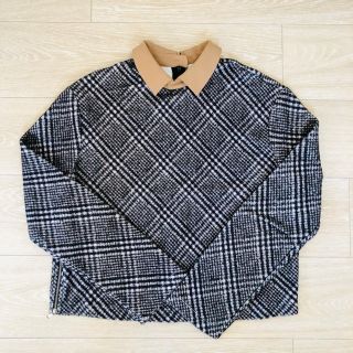 カルヴェン(CARVEN)のカルヴェンcarven襟付きウールトップス(ニット/セーター)