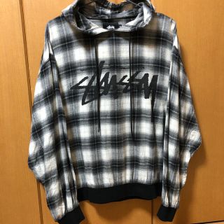 ステューシー(STUSSY)のstussy チェックパーカー(パーカー)