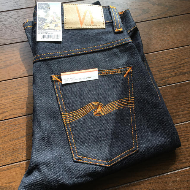 Nudie Jeans(ヌーディジーンズ)のグリムティム セルビッジ ヌーディージーンズ メンズのパンツ(デニム/ジーンズ)の商品写真