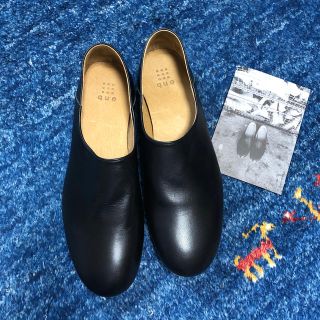 年始お値下げ　que shoes キュー シューズ プレーン plain  LL(バレエシューズ)