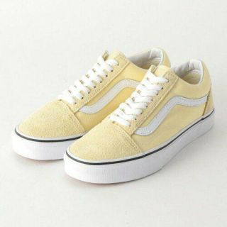 ヴァンズ(VANS)のバンズ オールドスクール イエロー 23cm 新品(スニーカー)