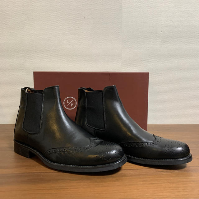 ESTNATION(エストネーション)のマンケン様専用　LEONARDO PRINCIPI サイドゴアブーツ イタリア製 メンズの靴/シューズ(ブーツ)の商品写真