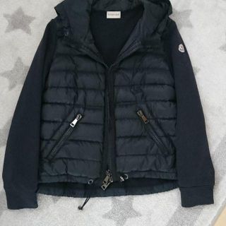 モンクレール(MONCLER)の☆モンクレールダウン切り替えジャケット パーカー(ダウンジャケット)