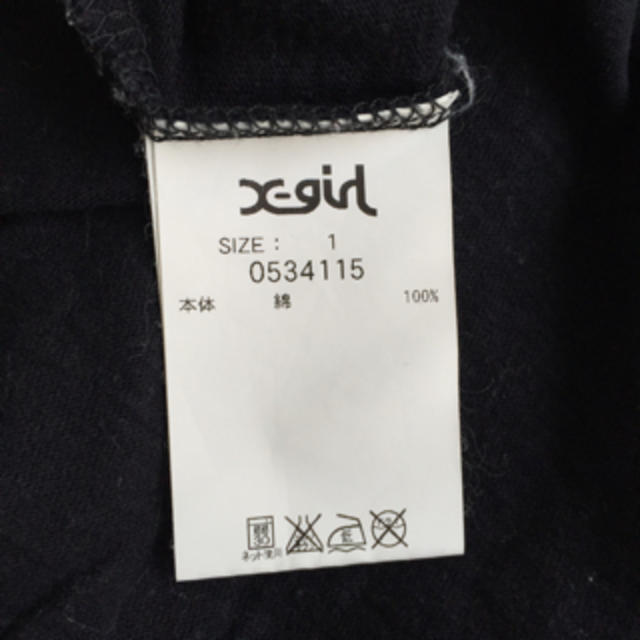 X-girl(エックスガール)のxgirl長袖カットソー レディースのトップス(Tシャツ(長袖/七分))の商品写真