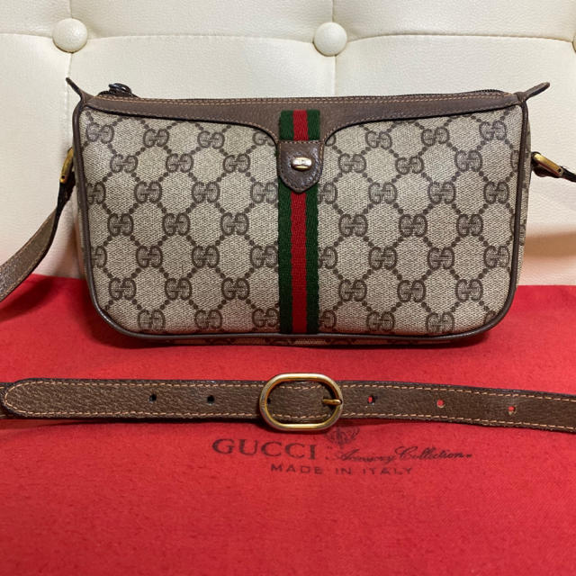 グラハム 時計 スーパー コピー 通販 、 Gucci - 可愛い　人気　GUCCI オールドグッチ シェリーライン ショルダー　バッグの通販 by Safari