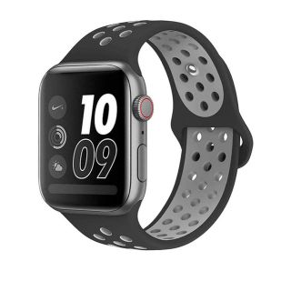 アップルウォッチ(Apple Watch)の新品 42/44㎜ アップルウォッチ スポーツバンド 交換バンド シリコン製(その他)