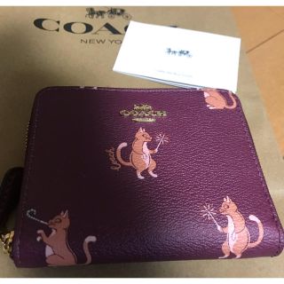 コーチ(COACH)の新作 財布 COACH ﾊﾟｰﾃｨｰｱﾆﾏﾙ ﾌﾟﾘﾝﾄ (財布)