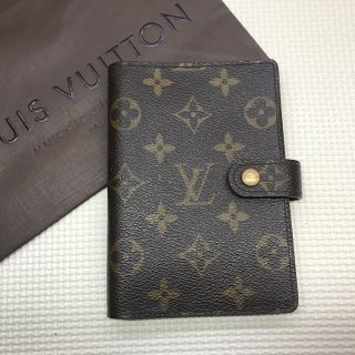 ルイヴィトン(LOUIS VUITTON)の【最終値下げ中】ルイヴィトン 手帳カバー カード入れ モノグラム(その他)