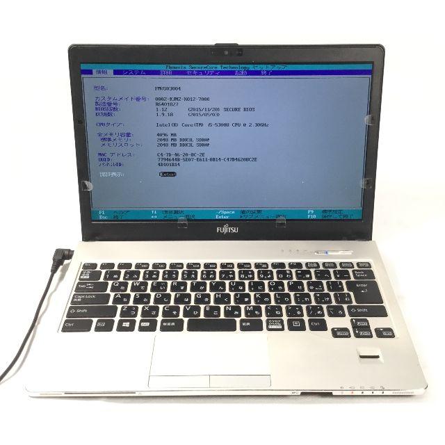 富士通(フジツウ)のR33-FUJTISU LIFEBOOK S935/K スマホ/家電/カメラのPC/タブレット(ノートPC)の商品写真