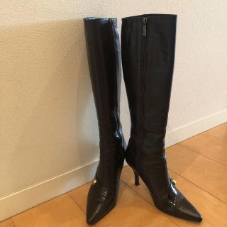 ソニアリキエル(SONIA RYKIEL)のソニアリキエル    34.5cm    チョコレートカラー   美品(ブーツ)