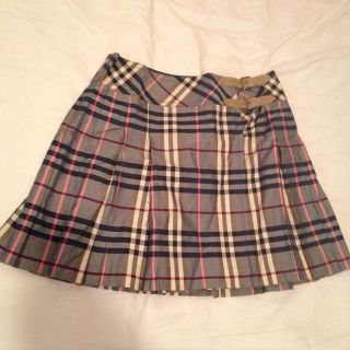 バーバリー(BURBERRY)のバーバリーチェックスカート(ミニスカート)